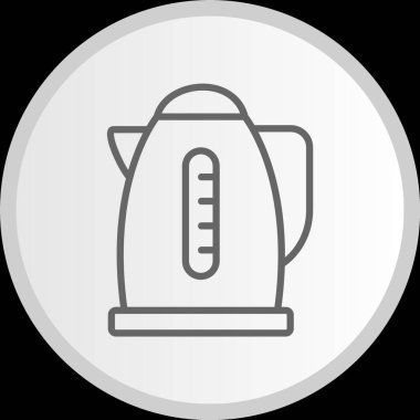 Kettle Hattı Çemberi Gri Simge