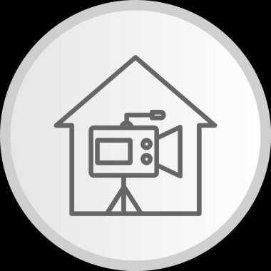 Stüdyo Hattı Çemberi Gri Simgesi