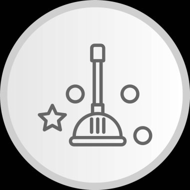 Pompalama Hattı Gri Simge Çemberi