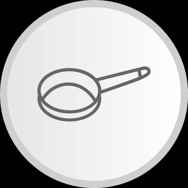 Kızaran Pan Hattı Çemberi Gri Simgesi