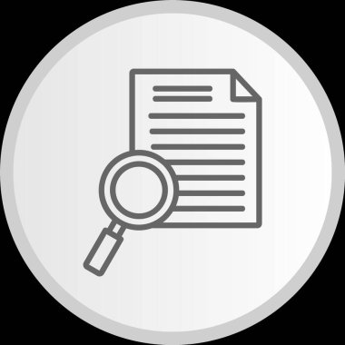 Satır Çemberi Gri Simgesi Bulma