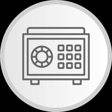 Güvenli Hat Çemberi Gri Simge