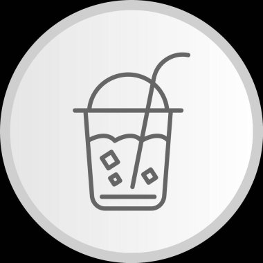 Meyve suyu Hattı Gri Simge Çemberi