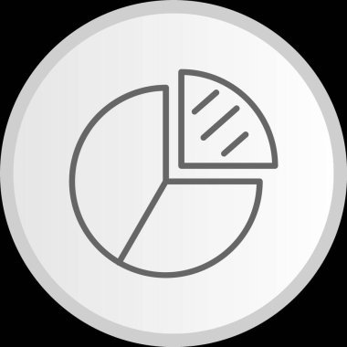 Pasta Çizelgesi Çemberi Gri Simge