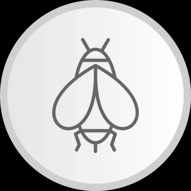 Arı Hattı Çemberi Gri Simge