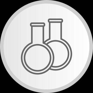 Matara Çift Çizgisi Çember Gri Simge