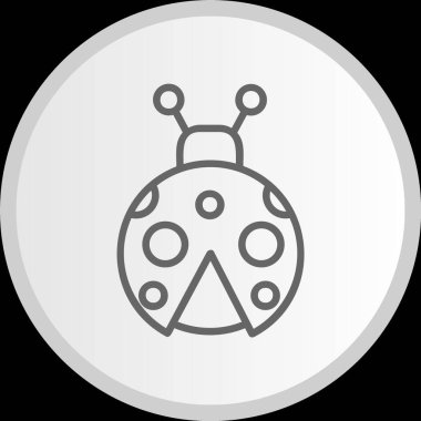 Uğurböceği Hattı Çemberi Gri Simgesi