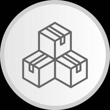 Ürün Hattı Çemberi Gri Simgesi