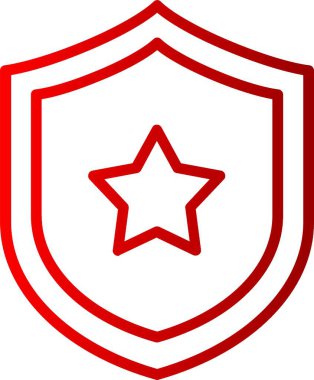 Rozet Çizgisi Gradyan Simgesi