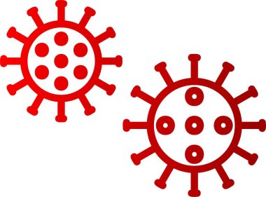 Bakteri Çizgisi Gradyan Simgesi