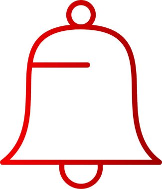 Çan Çizgisi Gradyan Simgesi