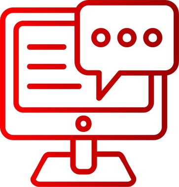 Sohbet Satırı Gradyan Simgesi