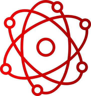 Atom Satırı Gradyan Simgesi