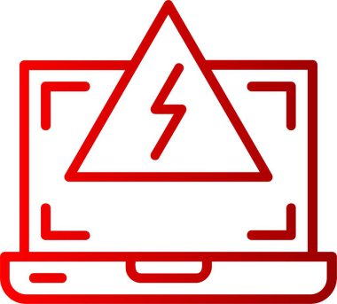 Şok Satırı Gradyan Simgesi