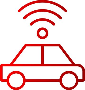 Otomobil Çizgisi Gradyan simgesi