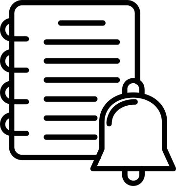 Çan Çizgisi Gradyan Simgesi