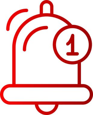 Bildirim Çanı Gradyan Simgesi