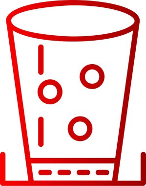 Cam Çizgi Gradyan Simgesi