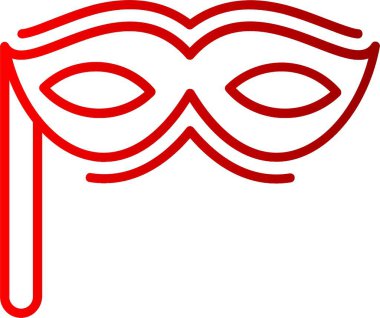 Maske Çizgisi Gradyan Simgesi