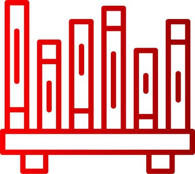 Kitaplık Satırı Gradyan Simgesi