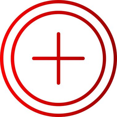 Artı İmza Satır Gradyan Simgesi