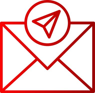 E- posta Satırı Gradyan Simgesini Gönder