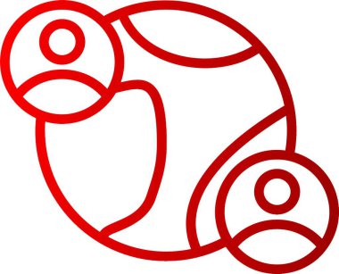 Ağ Satırı Gradyan Simgesi