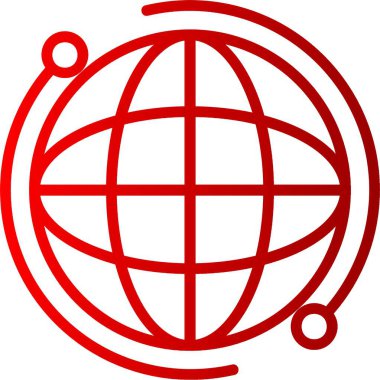 İnternet Satırı Gradyan Simgesi