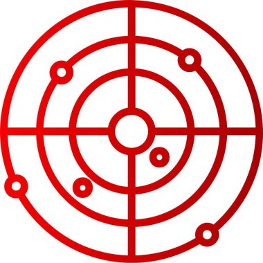 Sonar Çizgisi Gradyan Simgesi