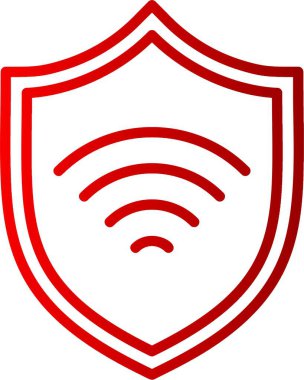 Vpn Satır Gradyan Simgesi