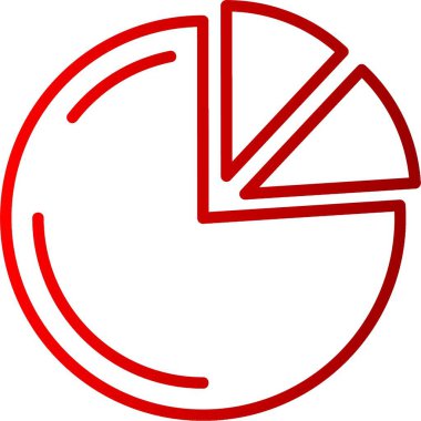 Pasta Çizelgesi Gradyan Simgesi