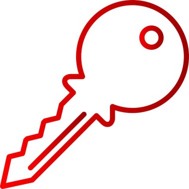 Anahtar Satırı Gradyan Simgesi