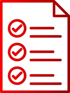 Kene İşareti Satırı Gradyan Simgesi