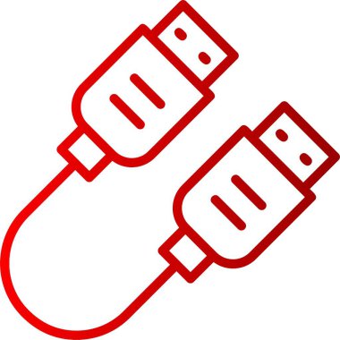 Kullanıcı Eklentisi Çizgisi Gradyan Simgesi