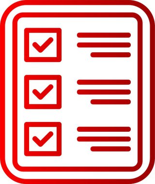 Sınav Satırı Gradyan Simgesi