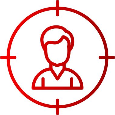 Hedef Satır Gradyan Simgesi