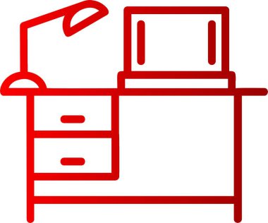 Ofis Satırı Gradyan Simgesi