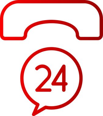 Yardım Satırı Gradyan Simgesi