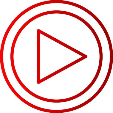 Düğme Satırı Gradyan Simgesini Çal