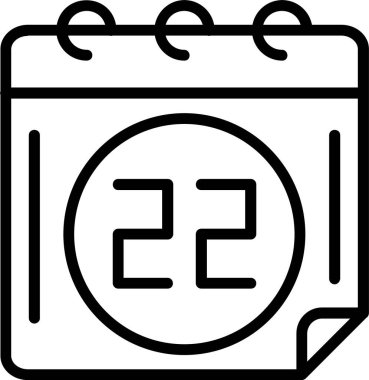 Takvim Satırı Gradyan simgesi