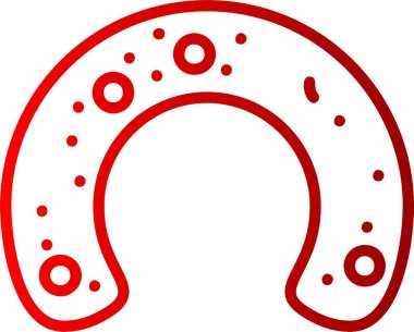 Kifli Satır Gradyan Simgesi