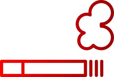 Cigrette Satır Gradyan Simgesi