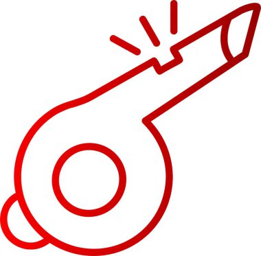 Islık Satırı Gradyan Simgesi