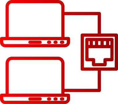 Lan Satırı Gradyan Simgesi
