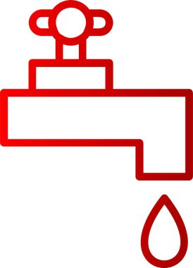 Musluk Satırı Gradyan Simgesi