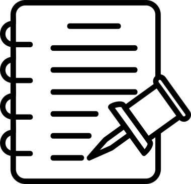 Pin Çizgisi Gradyan Simgesine bas