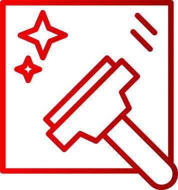 Temizleme Satırı Gradyan Simgesi