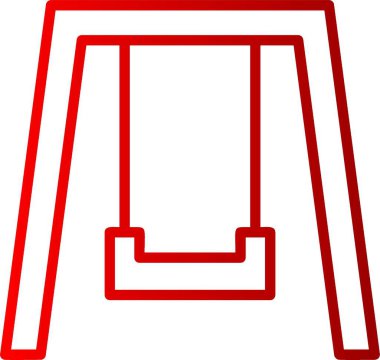 Salıncak Satırı Gradyan Simgesi