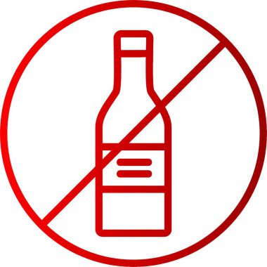 Alkol Çizgisi Gradyan Simgesi Yok