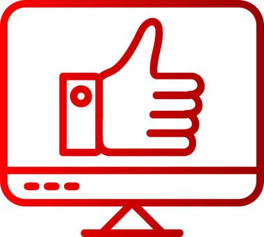 Satır Gradyanı Simgesi Gibi